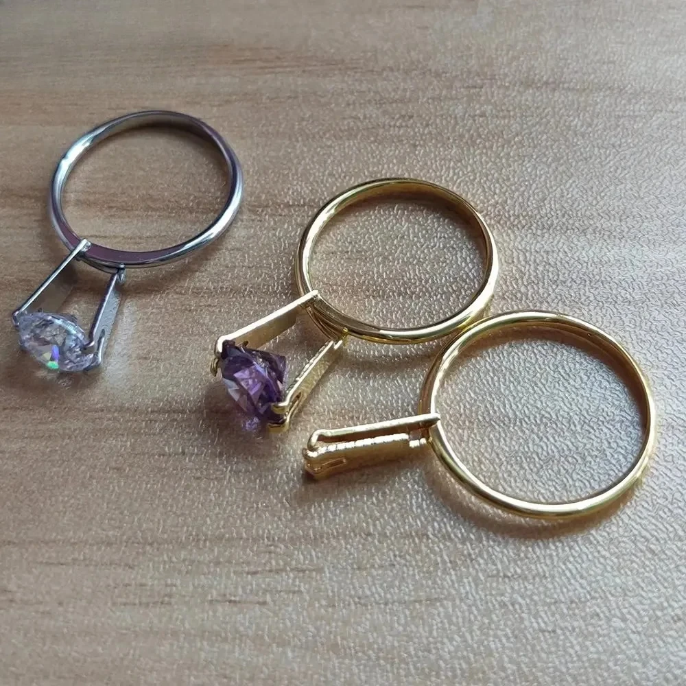 Jewelry Making At Home - Регулируемый четырехзубцовый пинцет для драгоценных камней,