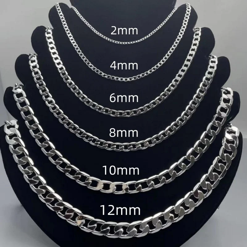 Мужское ожерелье из стерлингов – обзор и цена Lobster Clasp Silver