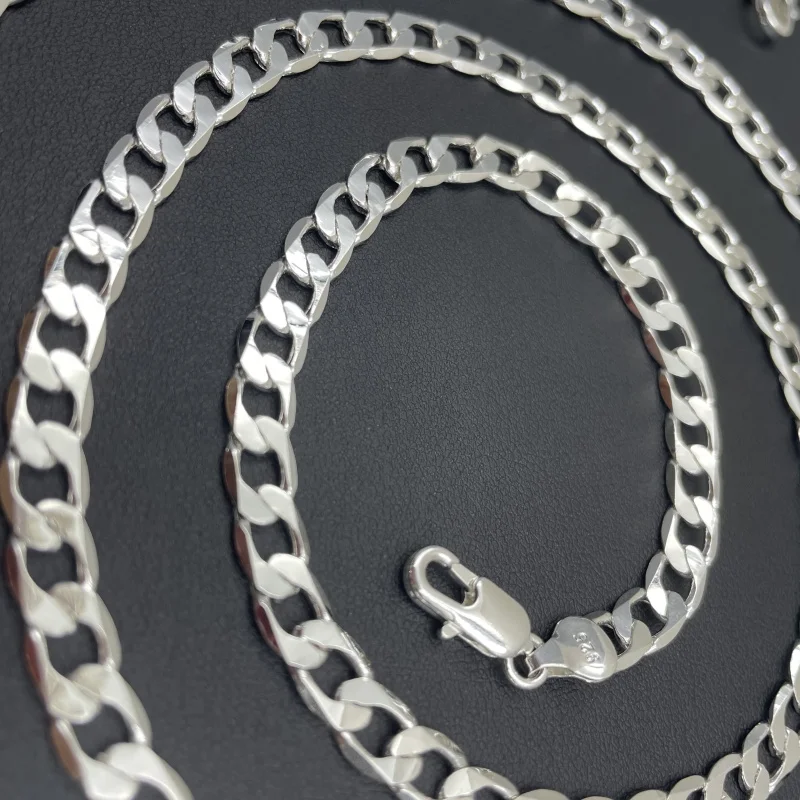 Мужское ожерелье из стерлингов – обзор и цена Lobster Clasp Silver